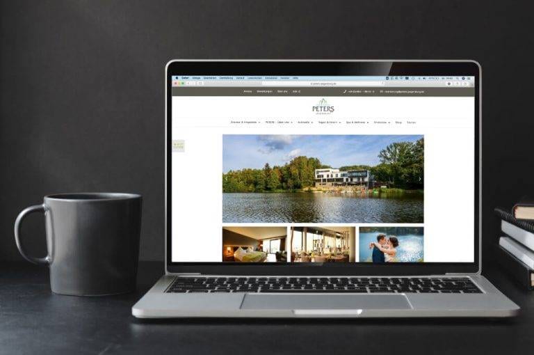 Peters Hotel Jägersburg - Webdesign Referenz
